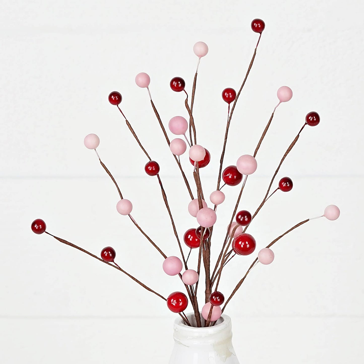 31245- 16in Pick-Red and Pink berries