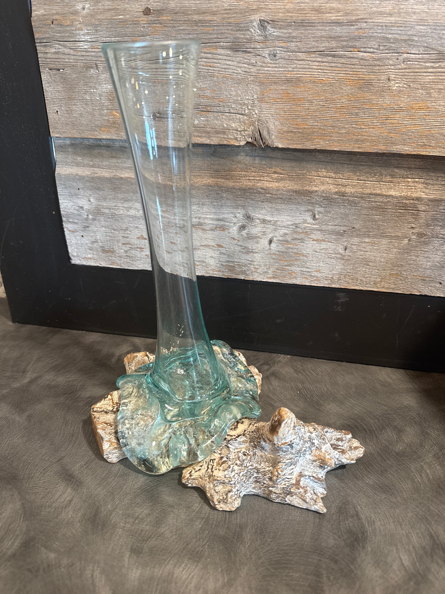 Driftwood with tall Vase
