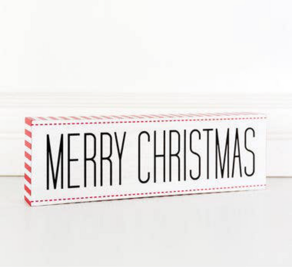 Merry Christmas Wooden Sign