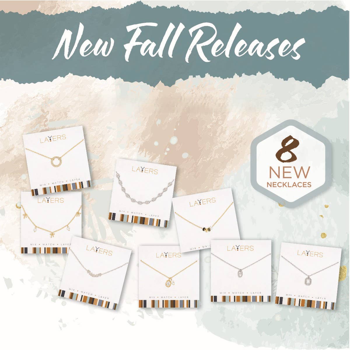 Center Court - Layers: New Fall 2026 Layers Necklace Kit