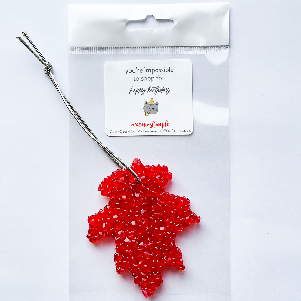 Air Freshener - Birthday *Funny* : Oh wow I thought you were much older / Vanilla Bourbon / Flower