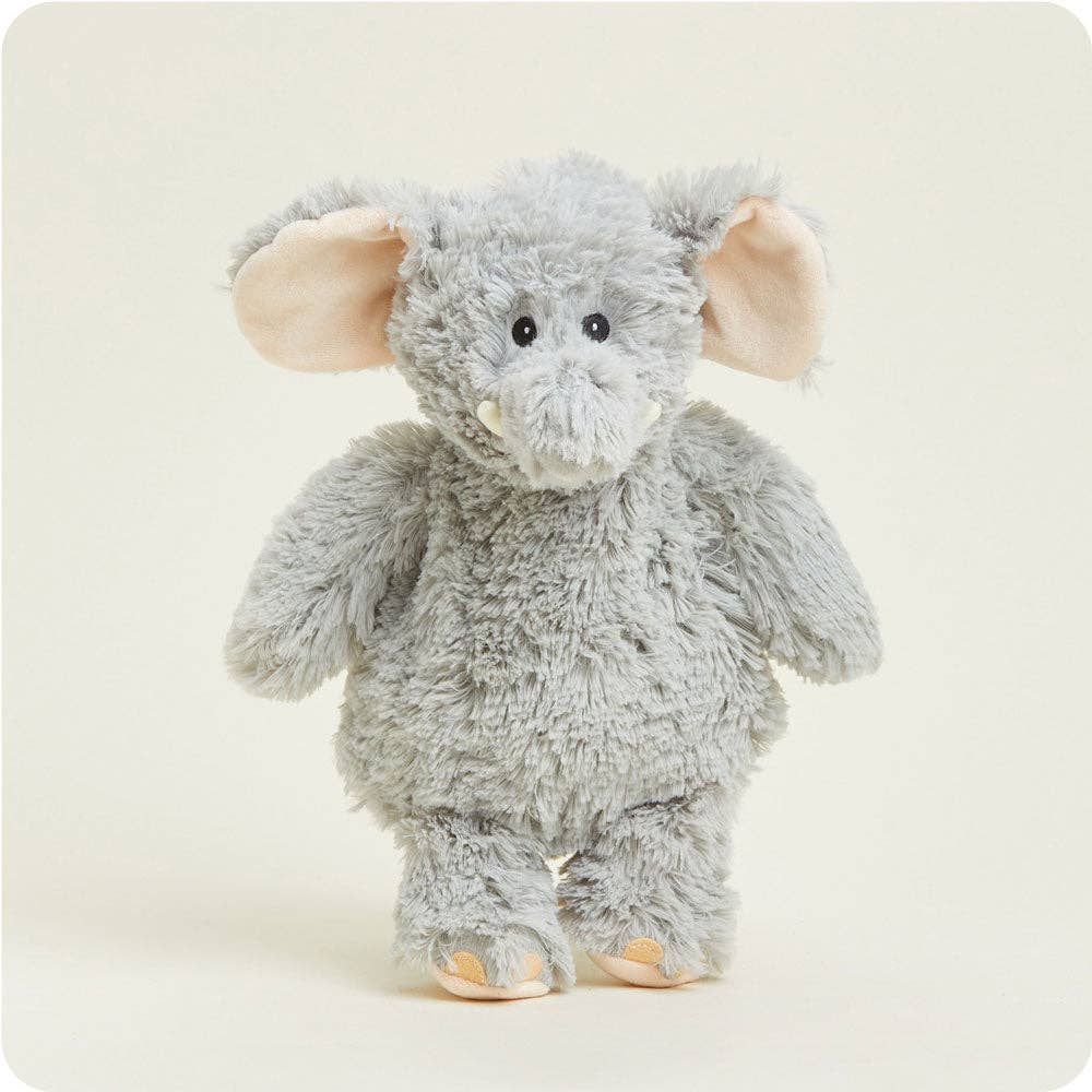 Warmies: America’s Favorite Microwave Plush Brand - Gray Elephant Warmies