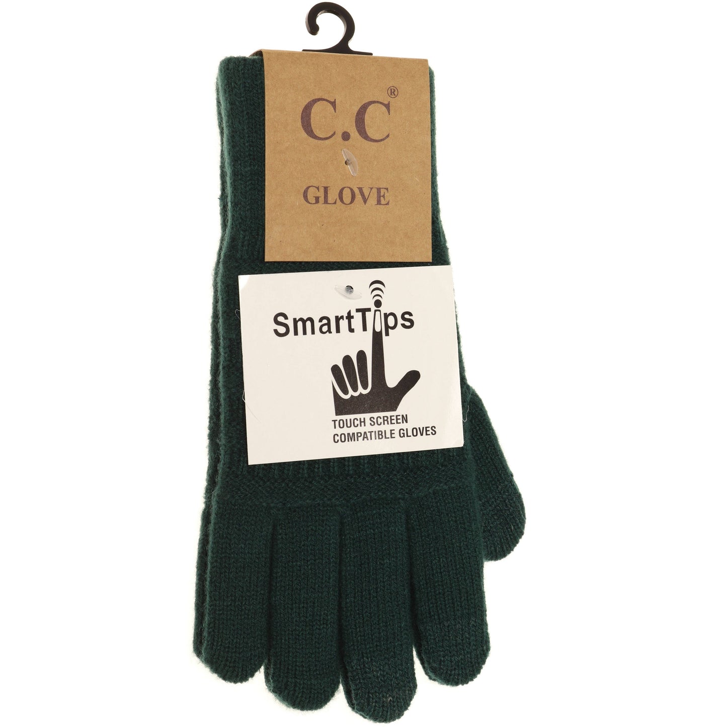 Classic Knit Gloves G9018: Ivory