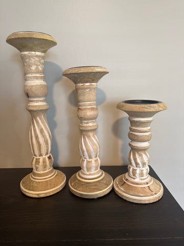 Rustic Candle Holder