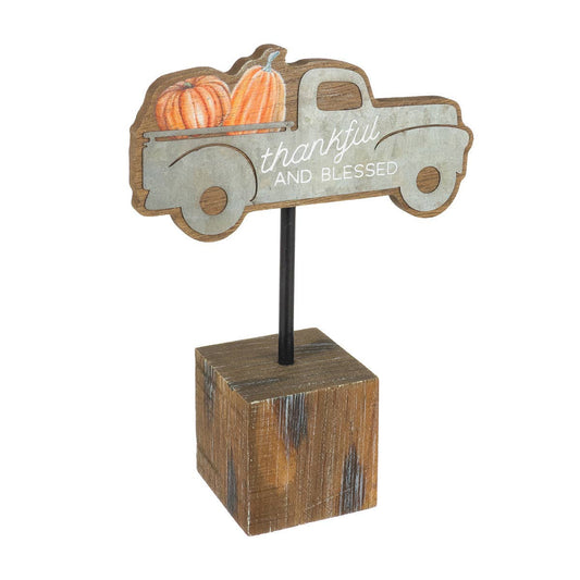 Galv. Fall Pumpkin Truck on Base