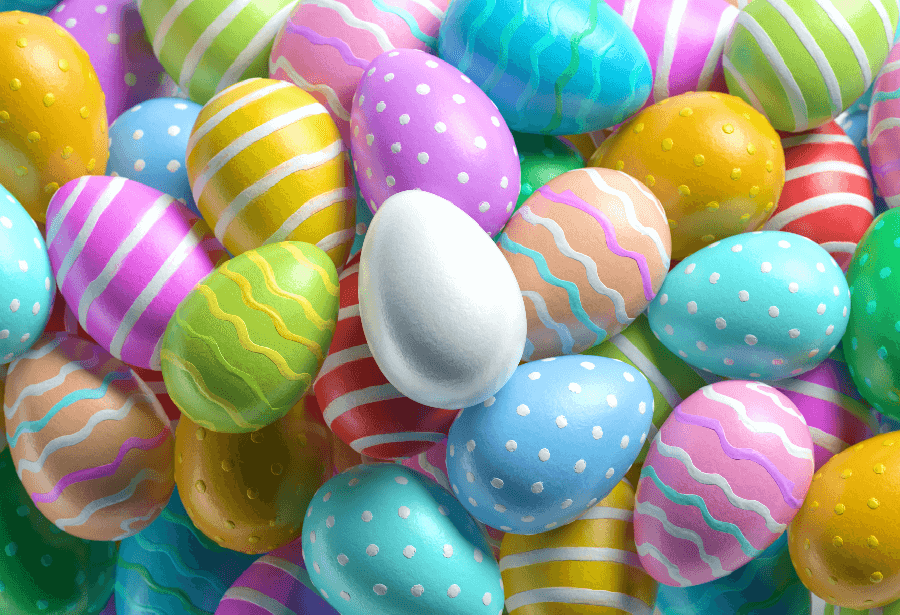 Easter Eggs -  Mini Jigsaw Puzzle