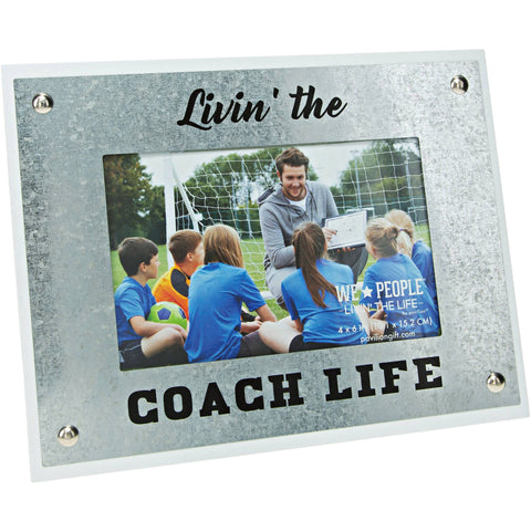 Coach Life - 8.5" x 6.5" Frame
(Holds 4" x 6" Photo)