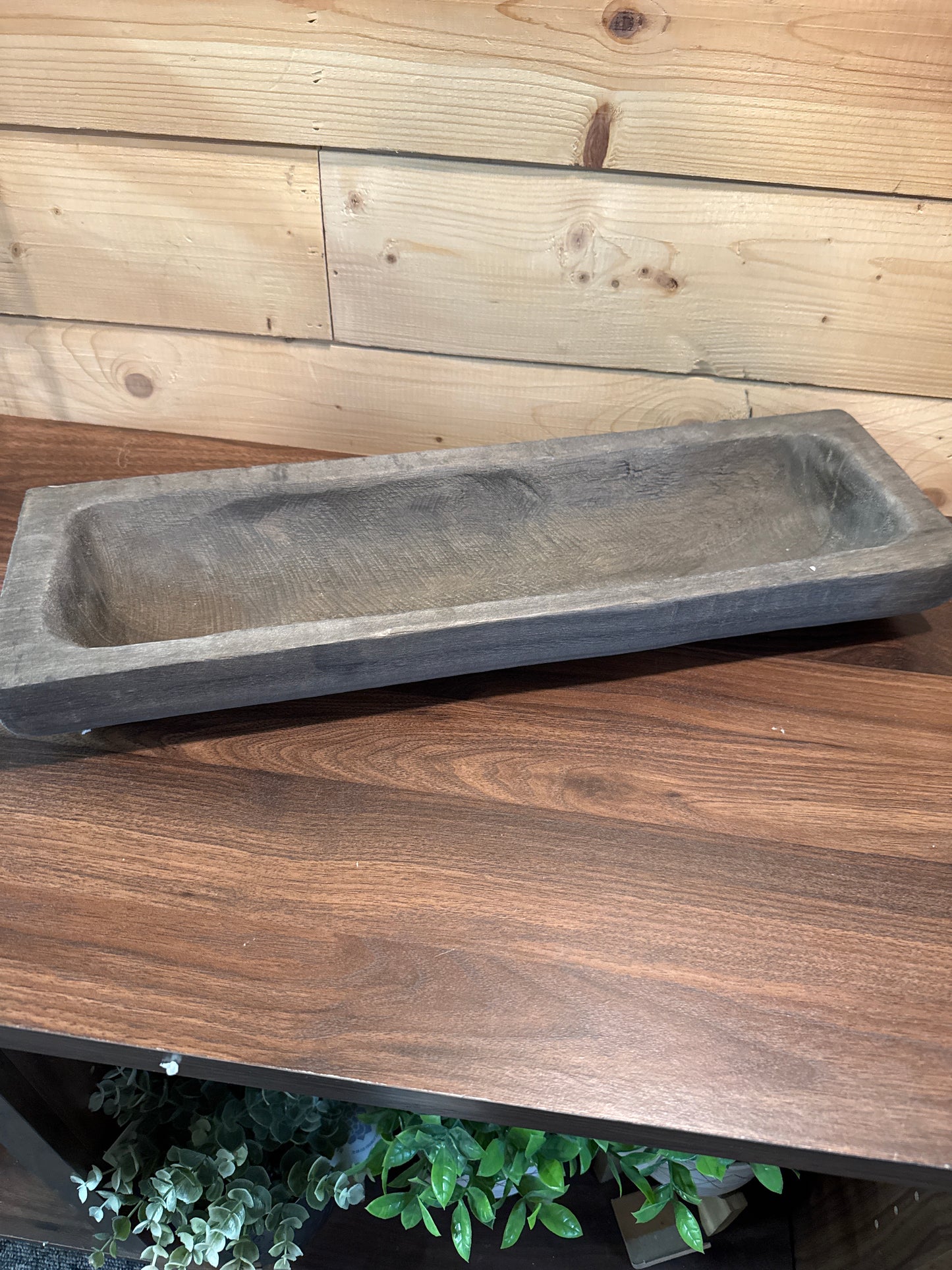 Wood Carved Tray