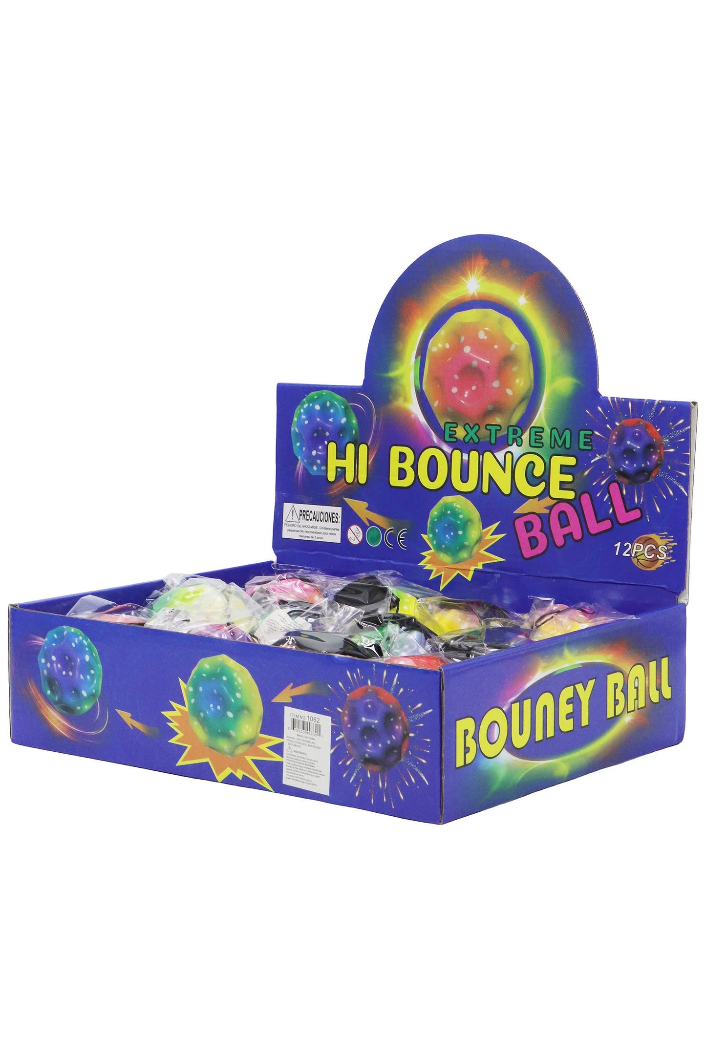 Rainbow Meteorite Bouncy Return Gravity Ball
