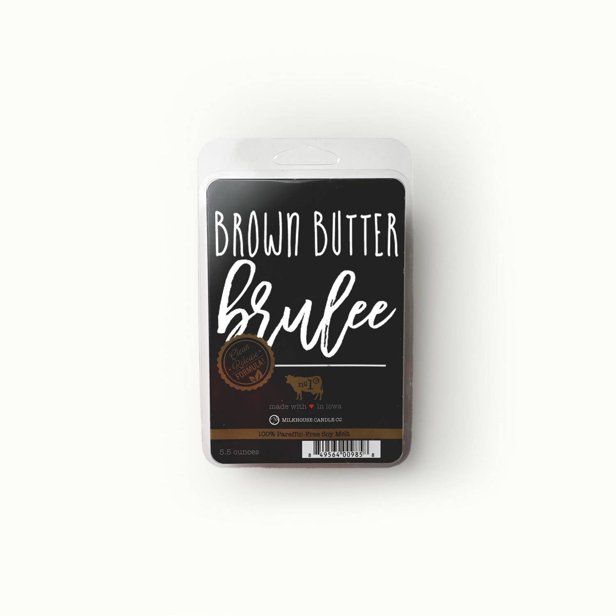 Milkhouse Candle Company - 5.5 oz Wax Melts: Brown Butter Brulee