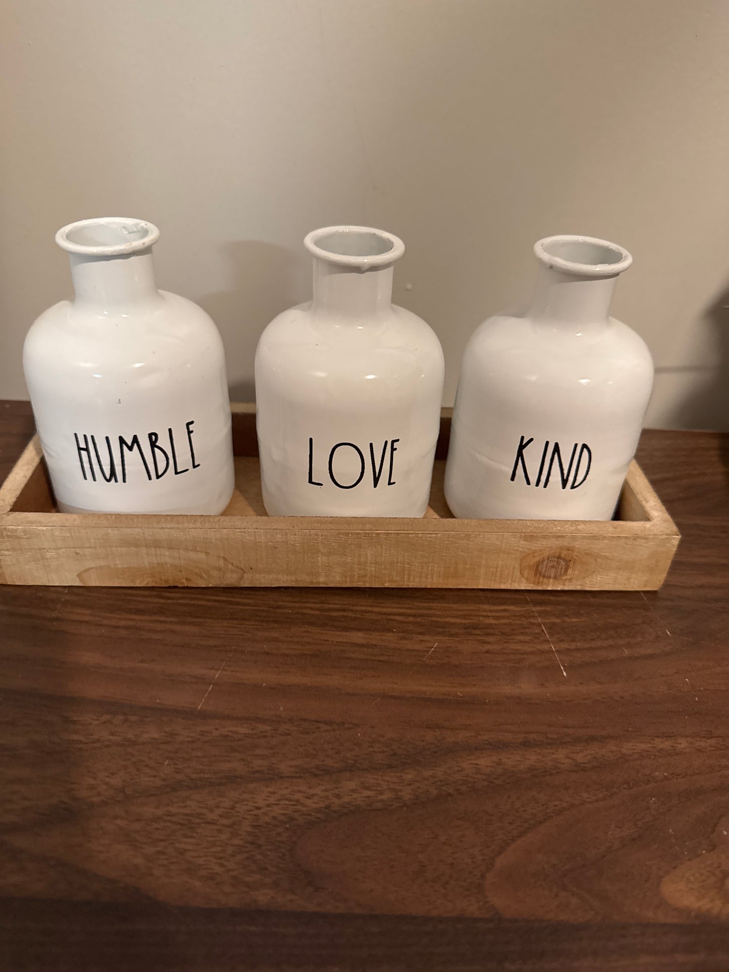 Set of 3 vases