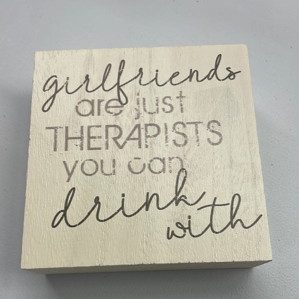 Best Friend Wine Blocks