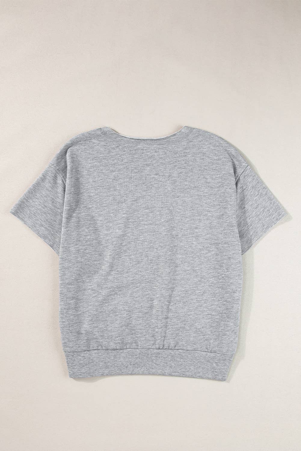 USA Lettering Patch Short Sleeve Graphic Tee | S-XL