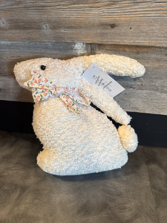 Fleece Bunny with Bow Tie