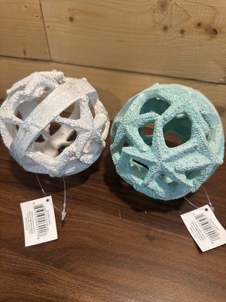 5" Round Starfish Orb