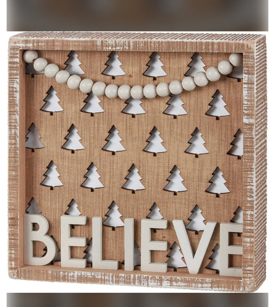 Believe Sign