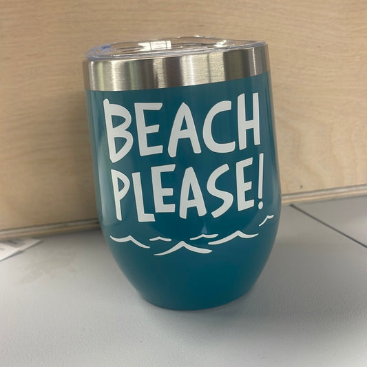 Beach Wine Tumbler