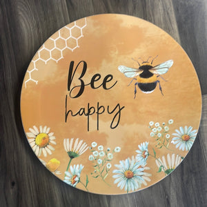 Bee Happy Plate