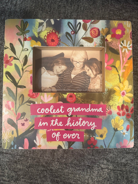 Coolest Grandma Picture Frame