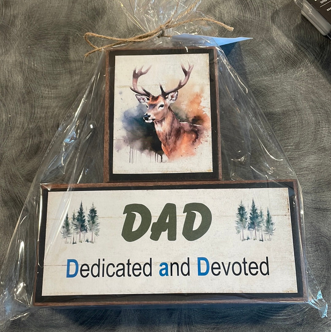 Dad Dedicated & Devoted