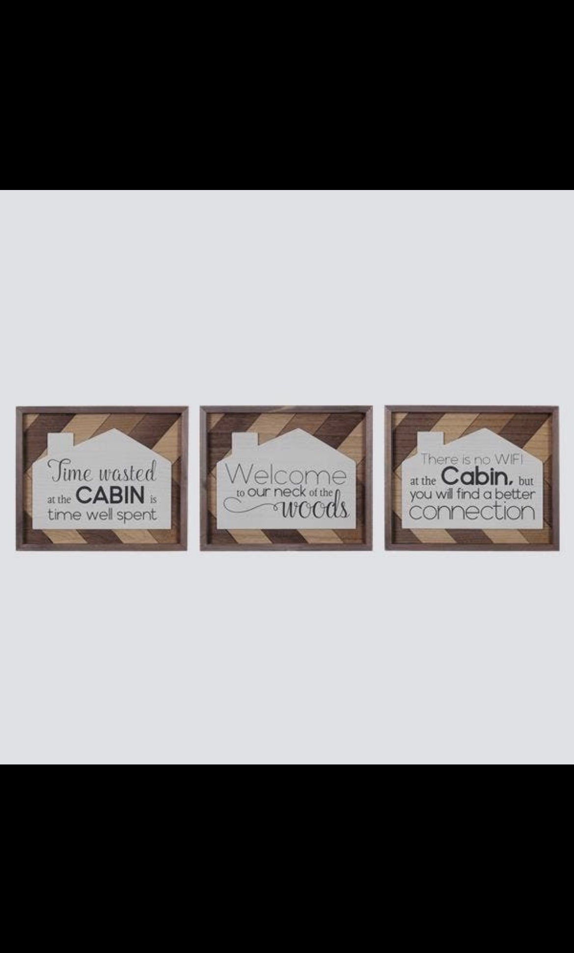 Wood Lodge/Cabin Sign
