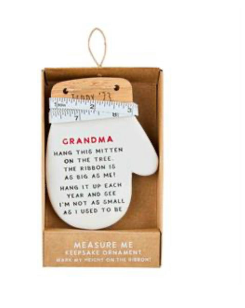 Measure Me Ornament (3 Assorted)