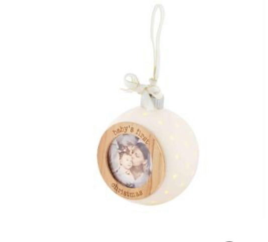 Baby’s First Christmas Light Up Ornament