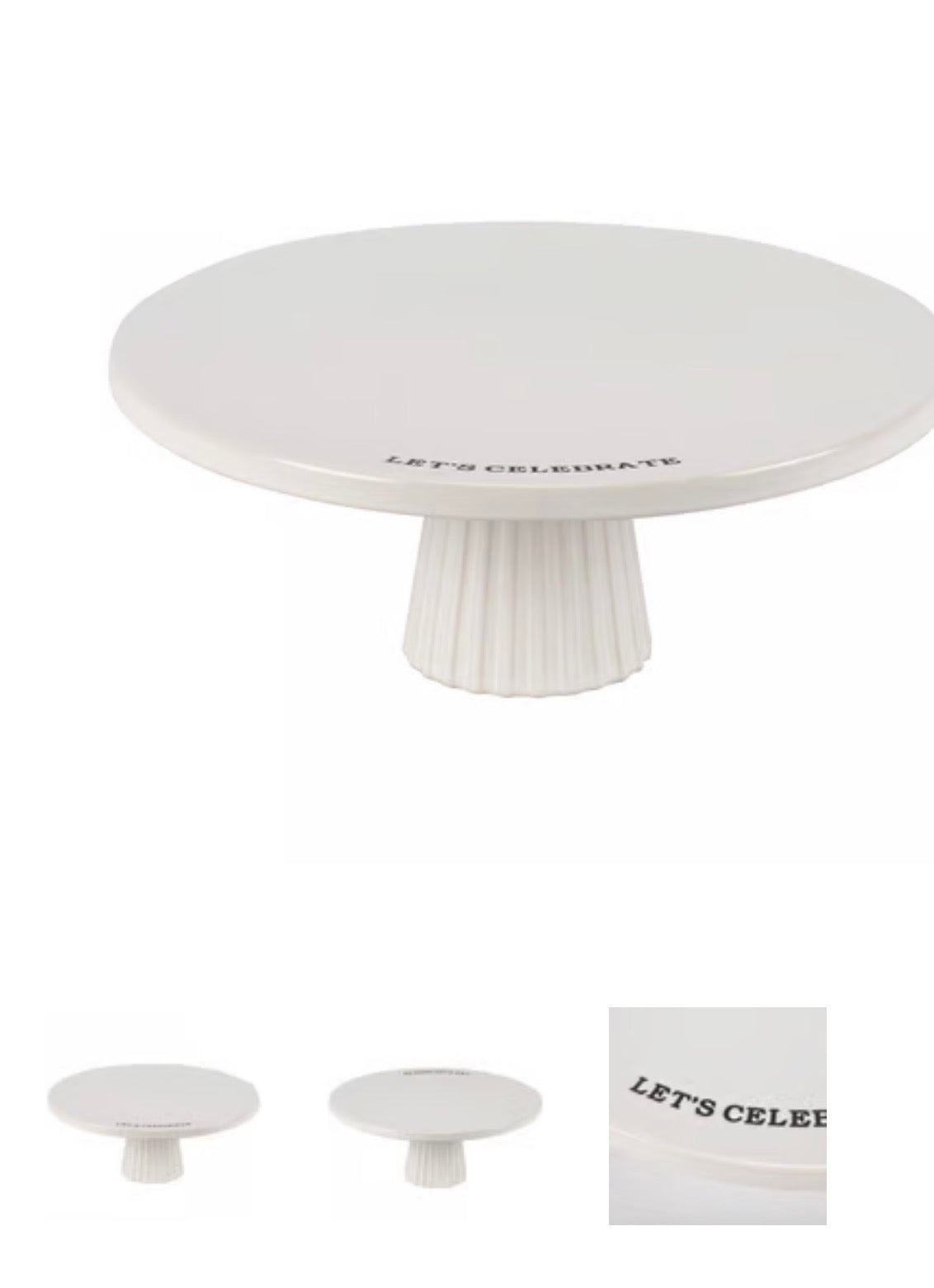 Let’s Celebrate Cake Stand