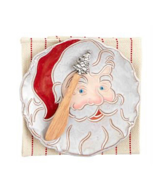 Santa App Plate Set
