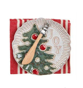 Christmas Tree Joy App Plate Set