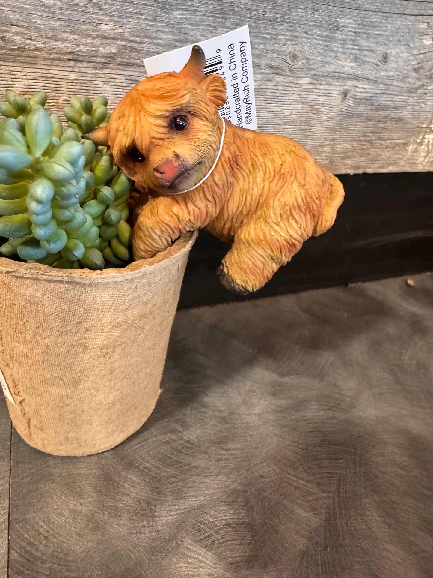 Highland Cow Pot Hanger