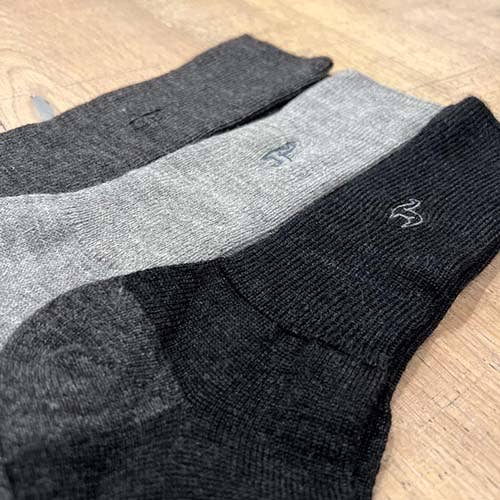 Alpaca Socks  - Charcoal