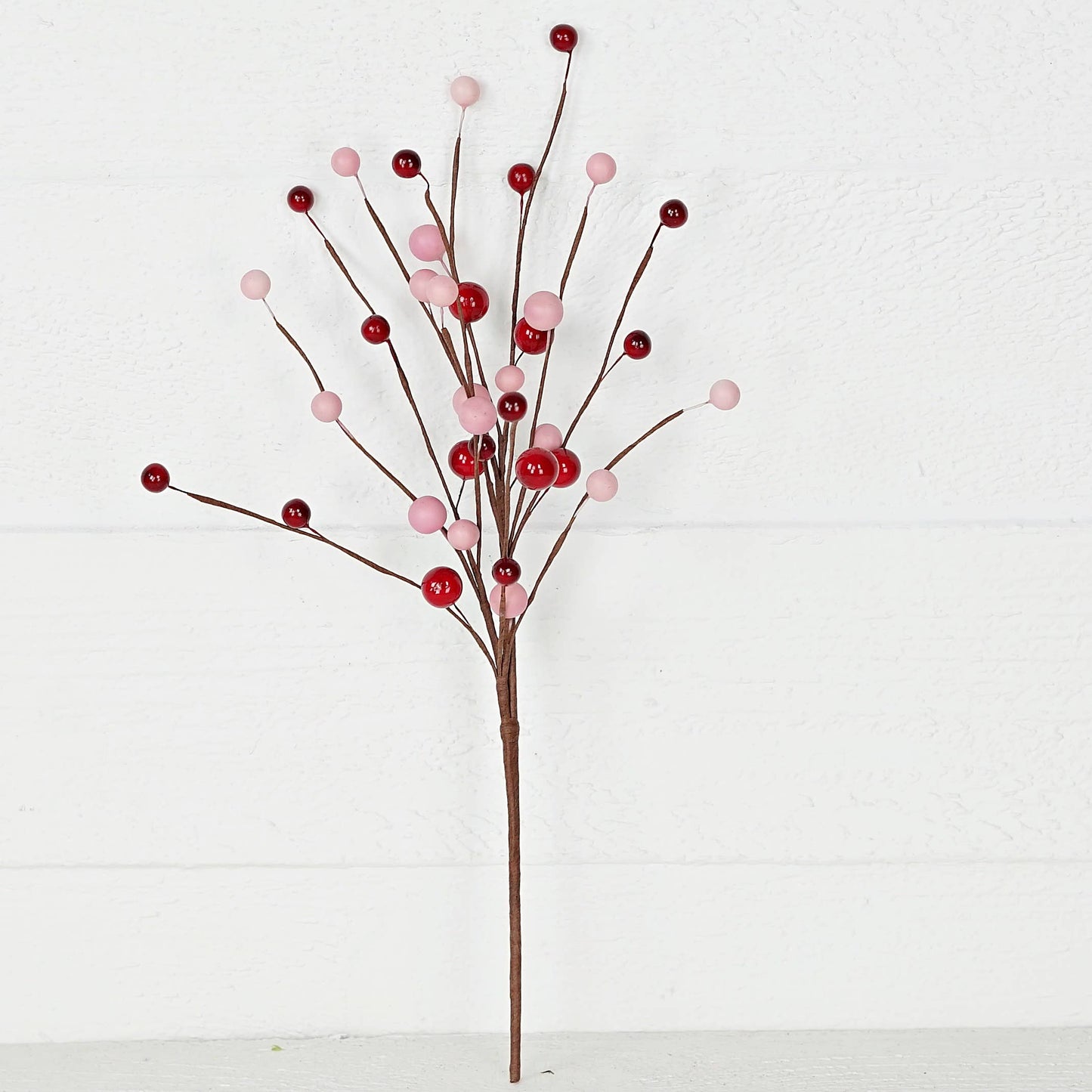 31245- 16in Pick-Red and Pink berries