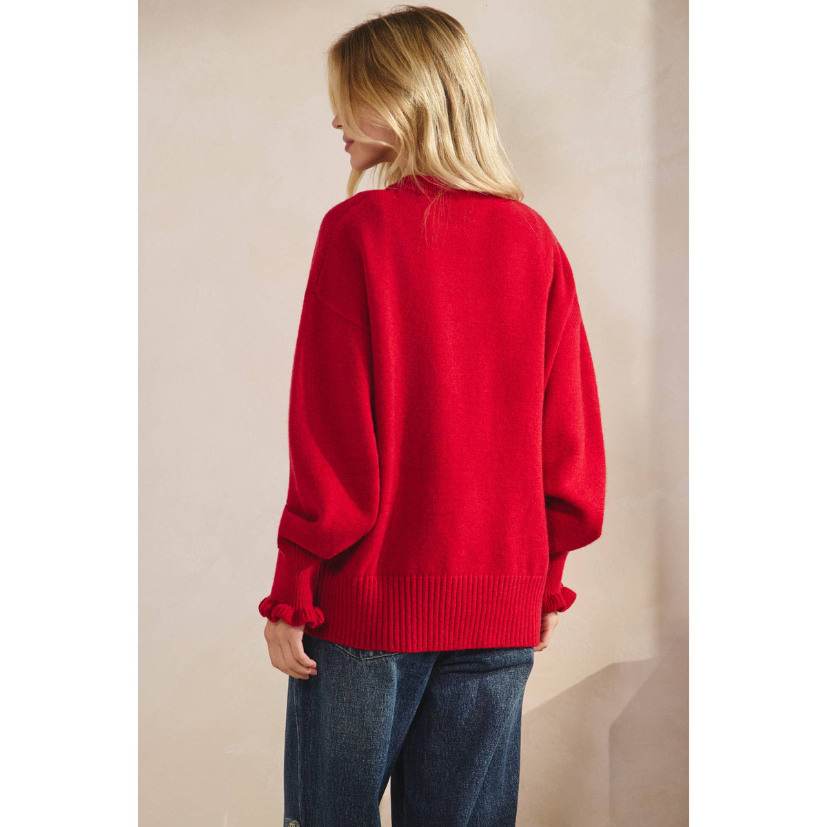 THE BIG BOW HOLIDAY SWEATER