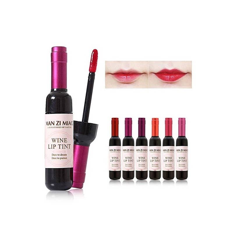 Wine Lip Tint: MIX COLOR