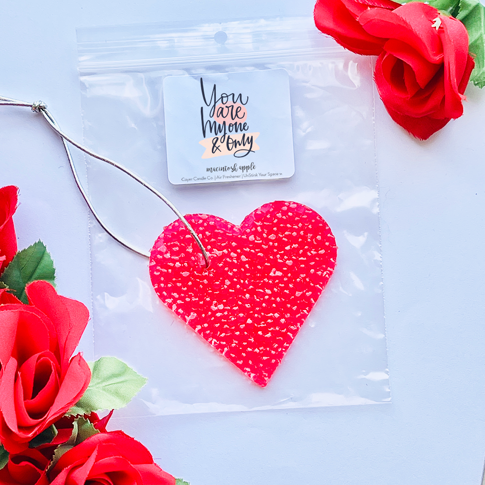 Air Fresheners - Cute Valentine's Day Collection: Love You / Cherry Lemonade Stand / Heart