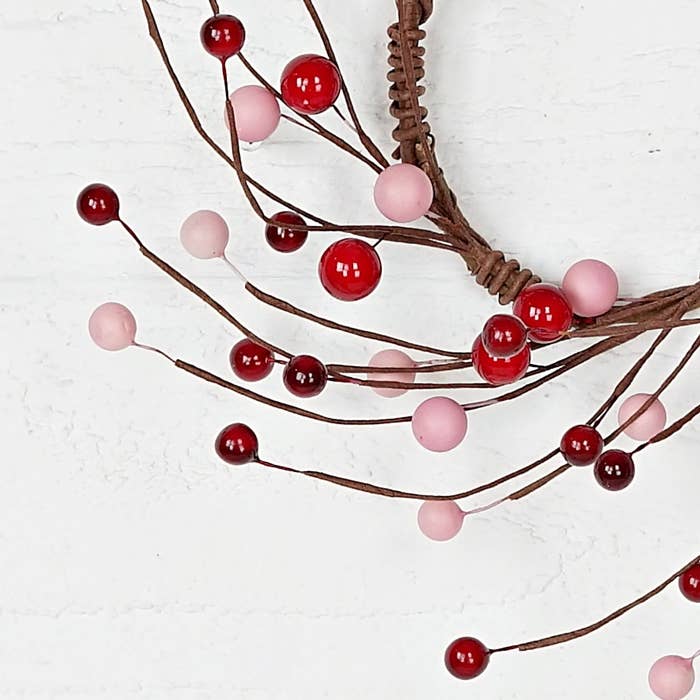 31243- 3.5in Ring-Red and Pink Berries-