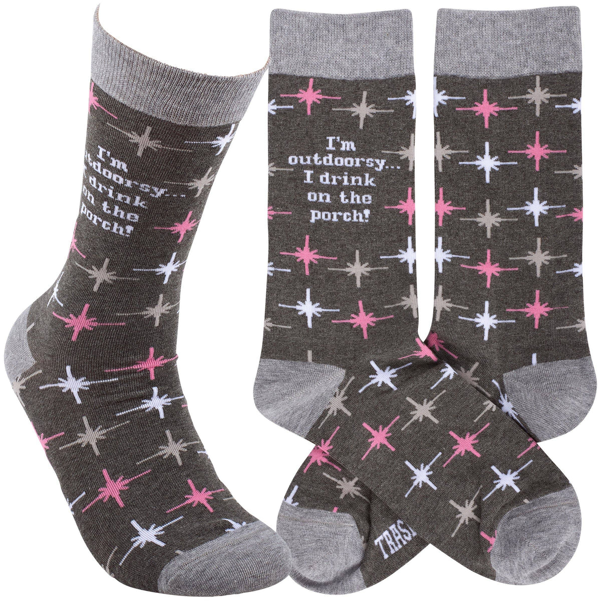 I'm Outdoorsy Socks