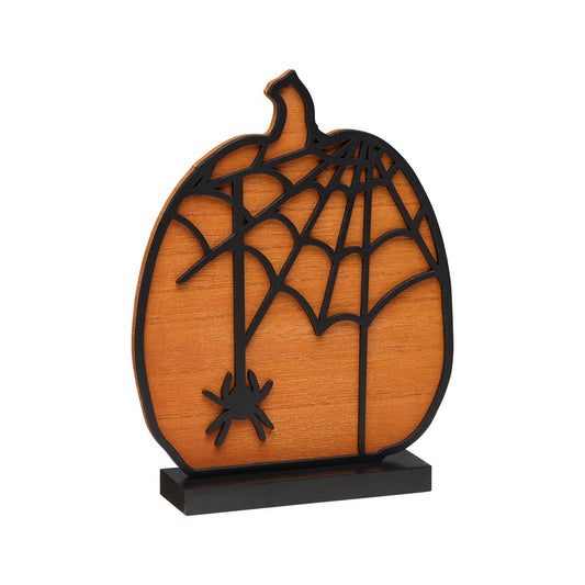 Spiderweb Halloween Laser Pumpkin