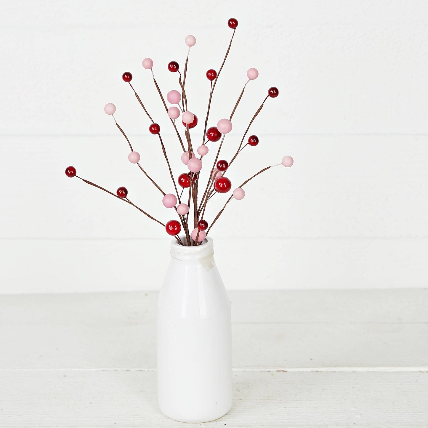 31245- 16in Pick-Red and Pink berries
