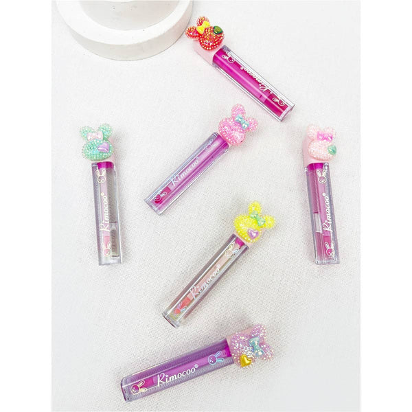 Bunny Colored LipGloss Set: MIX COLOR