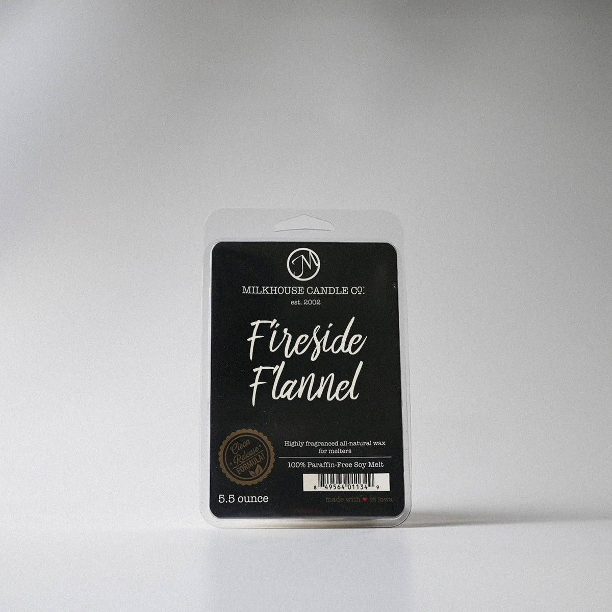 Milkhouse Candle Company - 5.5 oz Wax Melts: Fireside Flannel