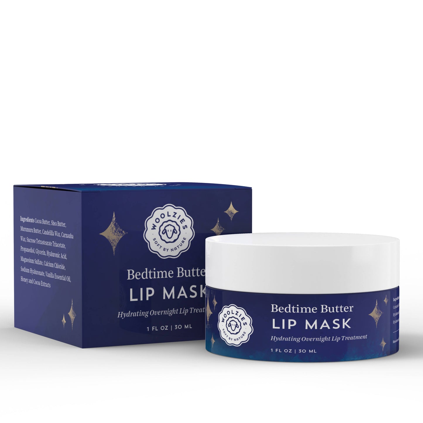 Overnight Lip Butter with Hyaluronic Acid - Bedtime Butter