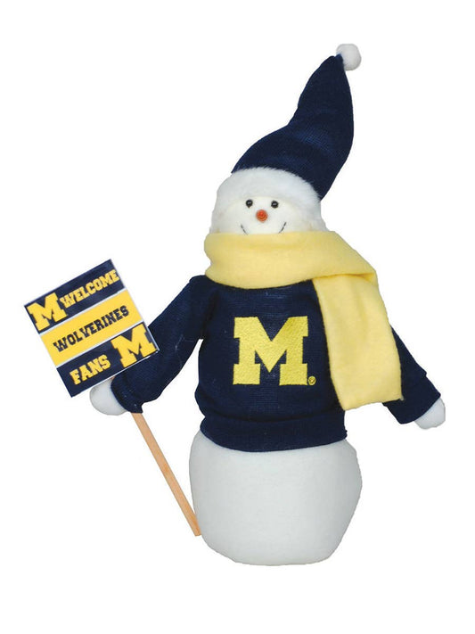 12” Michigan Snowman Fan