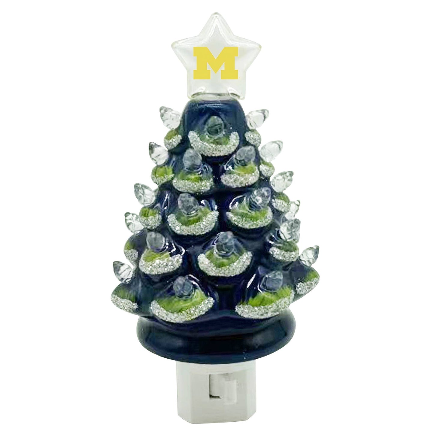 6.5" Michigan Xmas Tree Nite Lite
