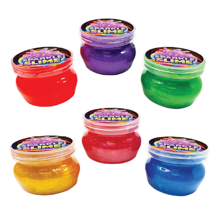 Fun Doh Glitter Slime Sensory Fidget Toy Assortment