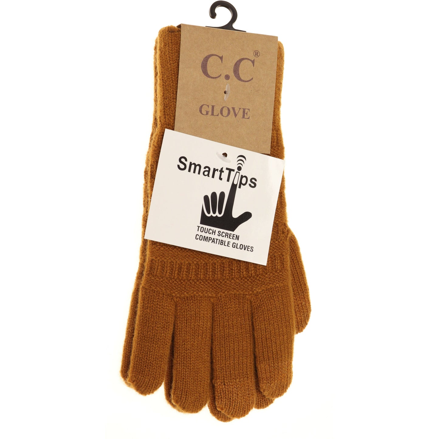 Classic Knit Gloves G9018: Ivory