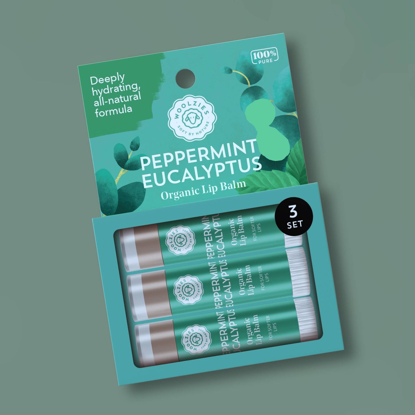 Peppermint and Eucalyptus Lip Balm