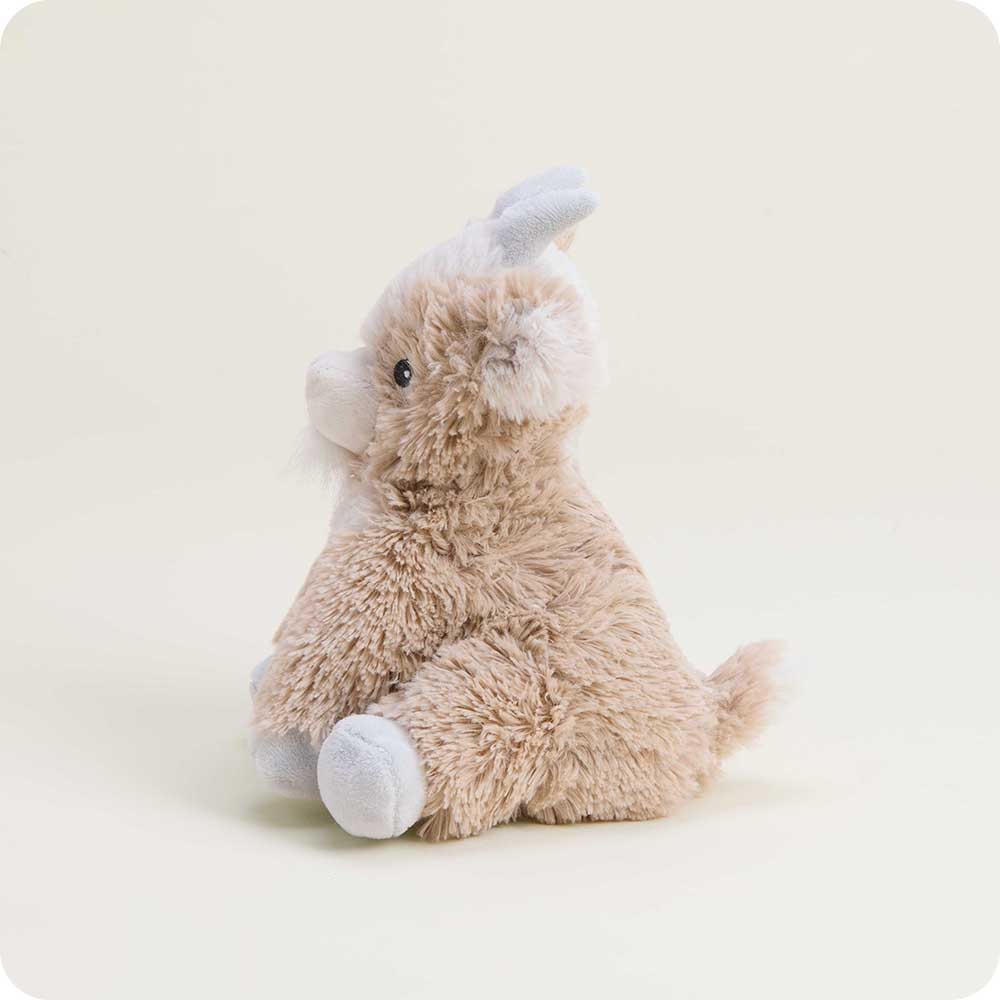 Warmies: America’s Favorite Microwave Plush Brand - Goat Warmies Junior Weighted lavender scented Plush 9 inch