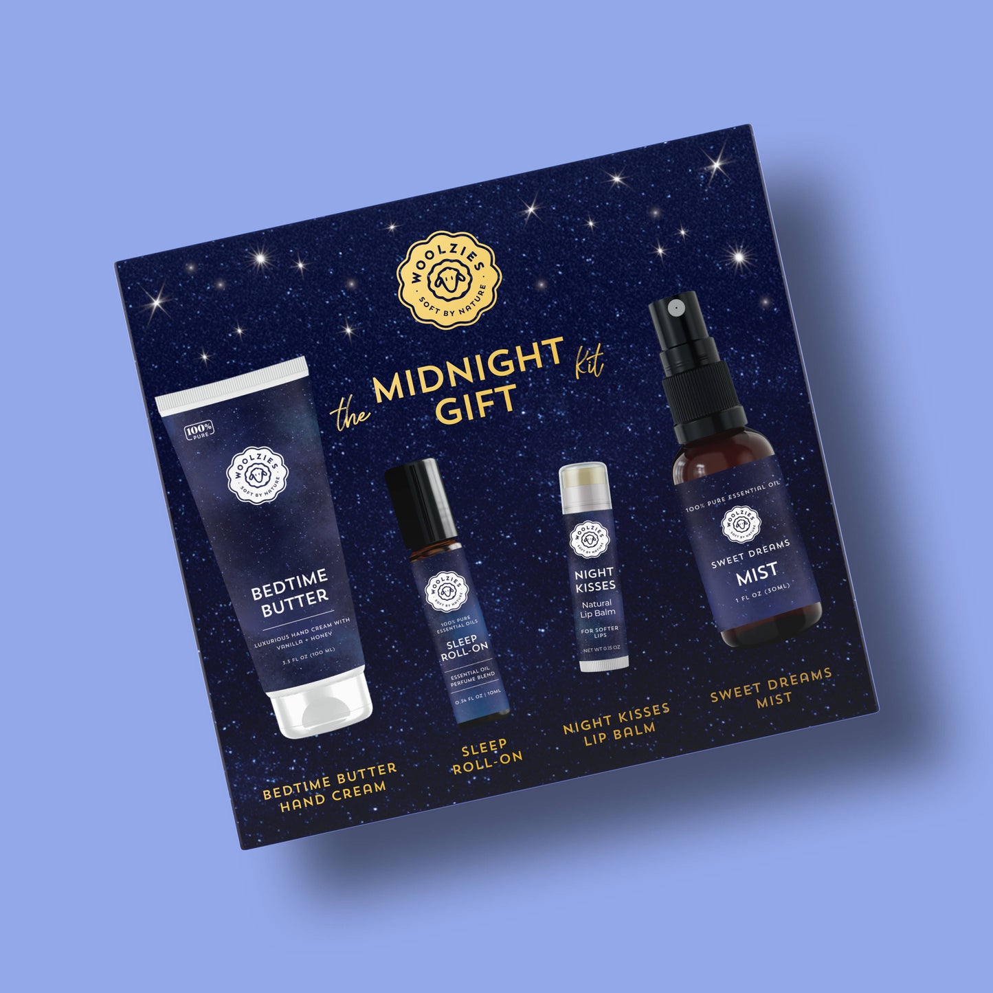 The Midnight Gift Kit – 4-Piece HOLIDAY Sleep Set